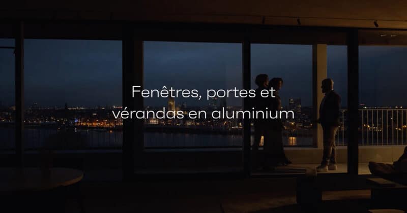 Entretien des fenêtres et portes en aluminium 
