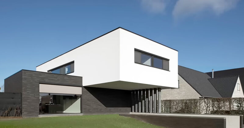 Fenêtres en aluminium avec protection solaire – inspiration | Winsol