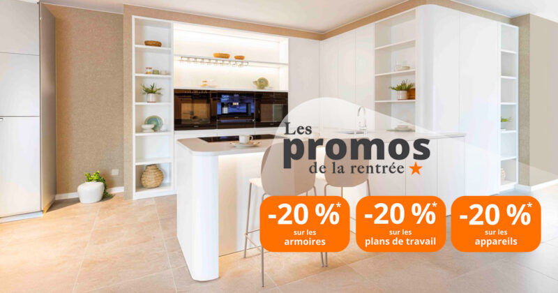 Actions & promotions cuisines équipées