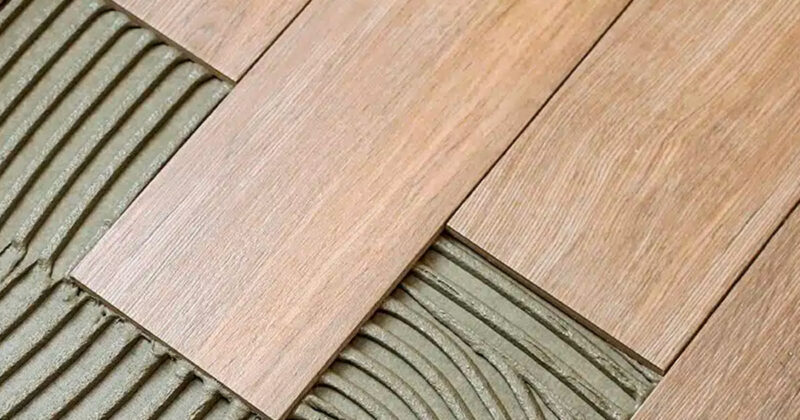 Comment poser un carrelage imitation parquet